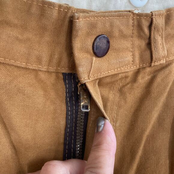 Vintage Trailmate Trigg Brown Brruah Field Canvas Outdoor Pants Men’s 30x28 - Picture 4 of 12